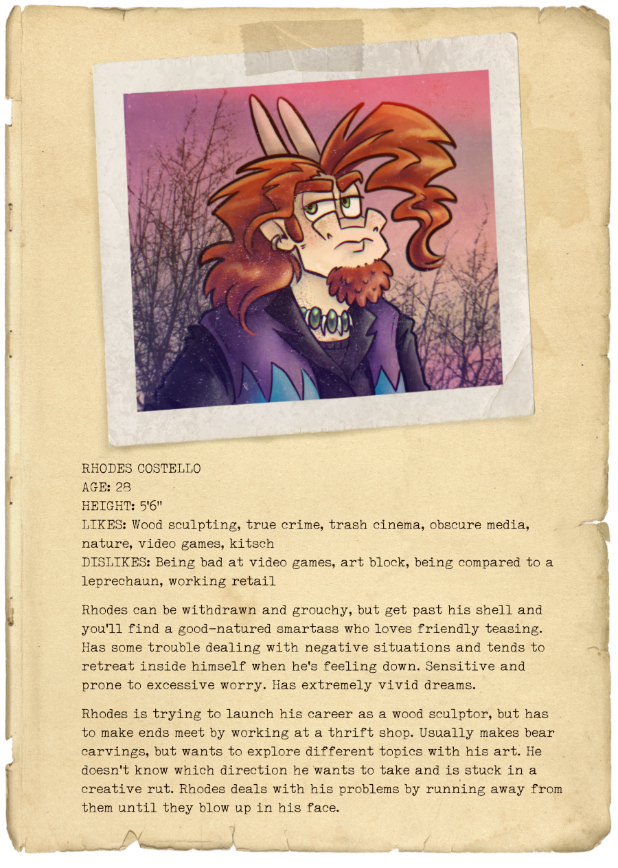 Rhodes character profile