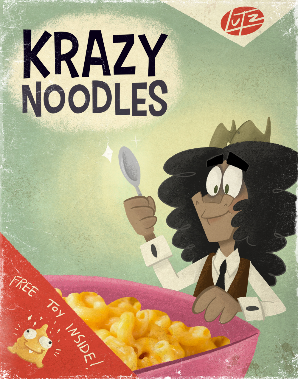 Twitter made everyone draw their character as a retro cereal mascot. I was the only one who did it.