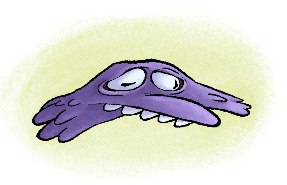 A vent piece that's also a creature design.