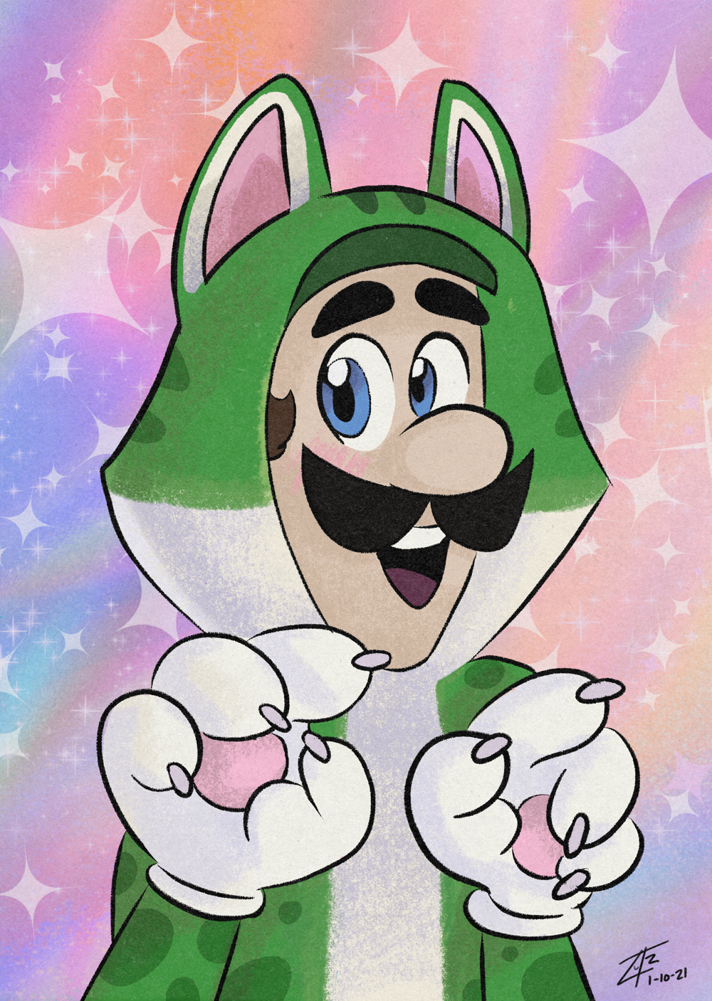 It's Luigi.
